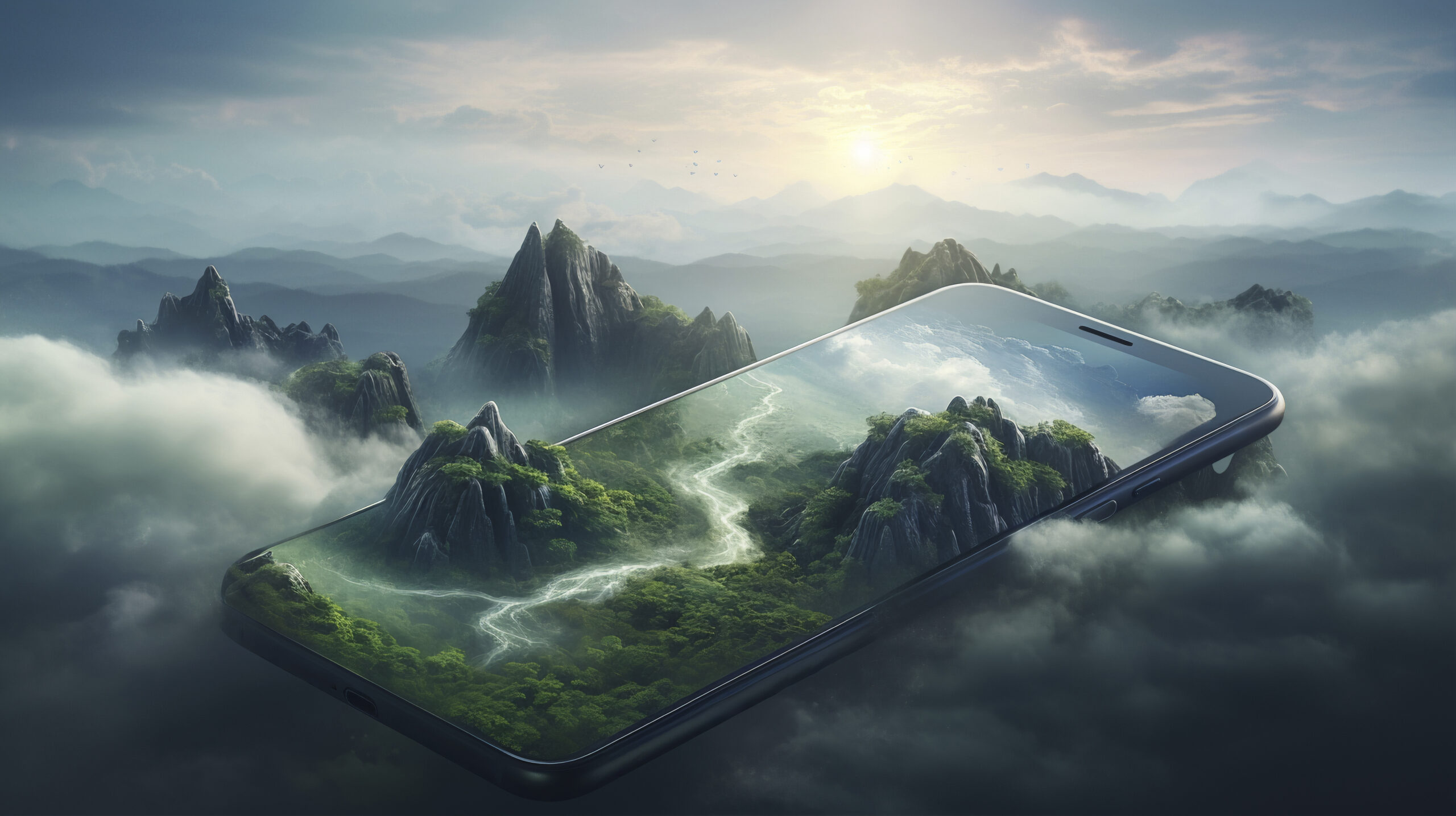 smartphone-moderno-con-papel-pintado-abstracto-en-vivo-que-sale-de-la-pantalla smartphone-moderno-con-papel-pintado-abstracto-en-vivo-que-sale-de-la-pantalla